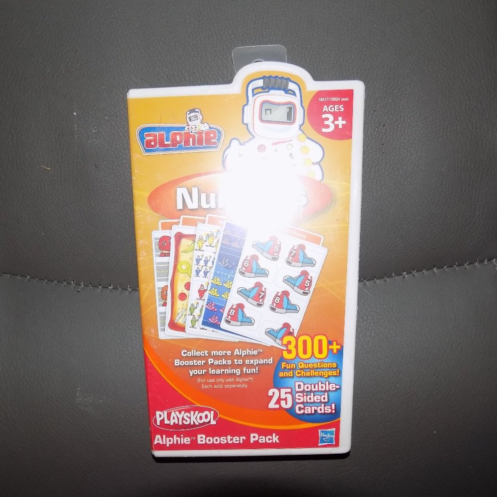 Alphie Numbers Booster Pack Playskool NEW